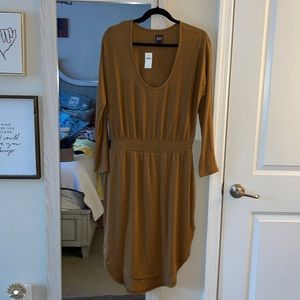 Camel colored GAP dress